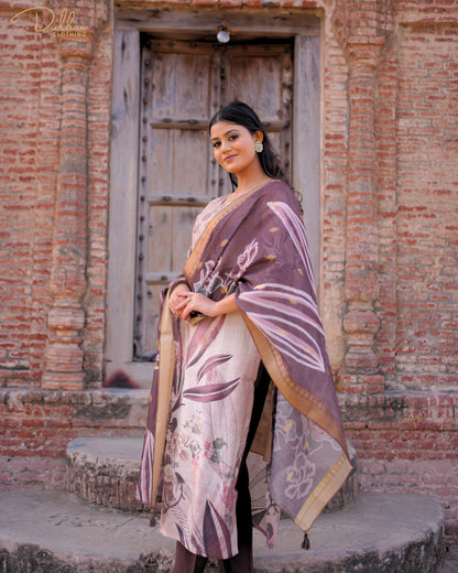 Floral Printed Kurta Set | MX 168 A